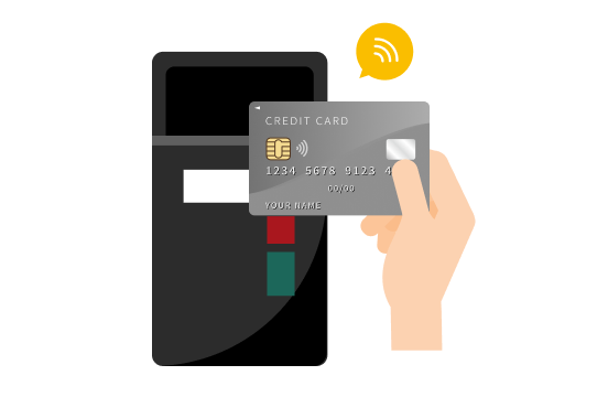 タッチ決済（NFCコンタクトレス決済)