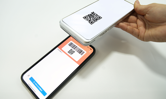 QRコード決済2次元バーコード